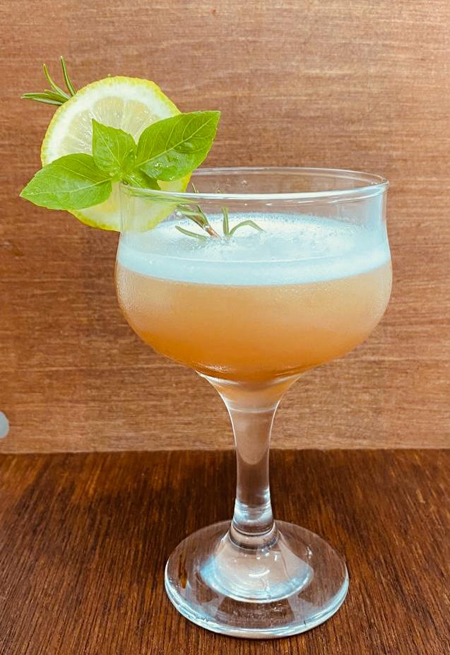 Gift's Mint Sour Cocktail