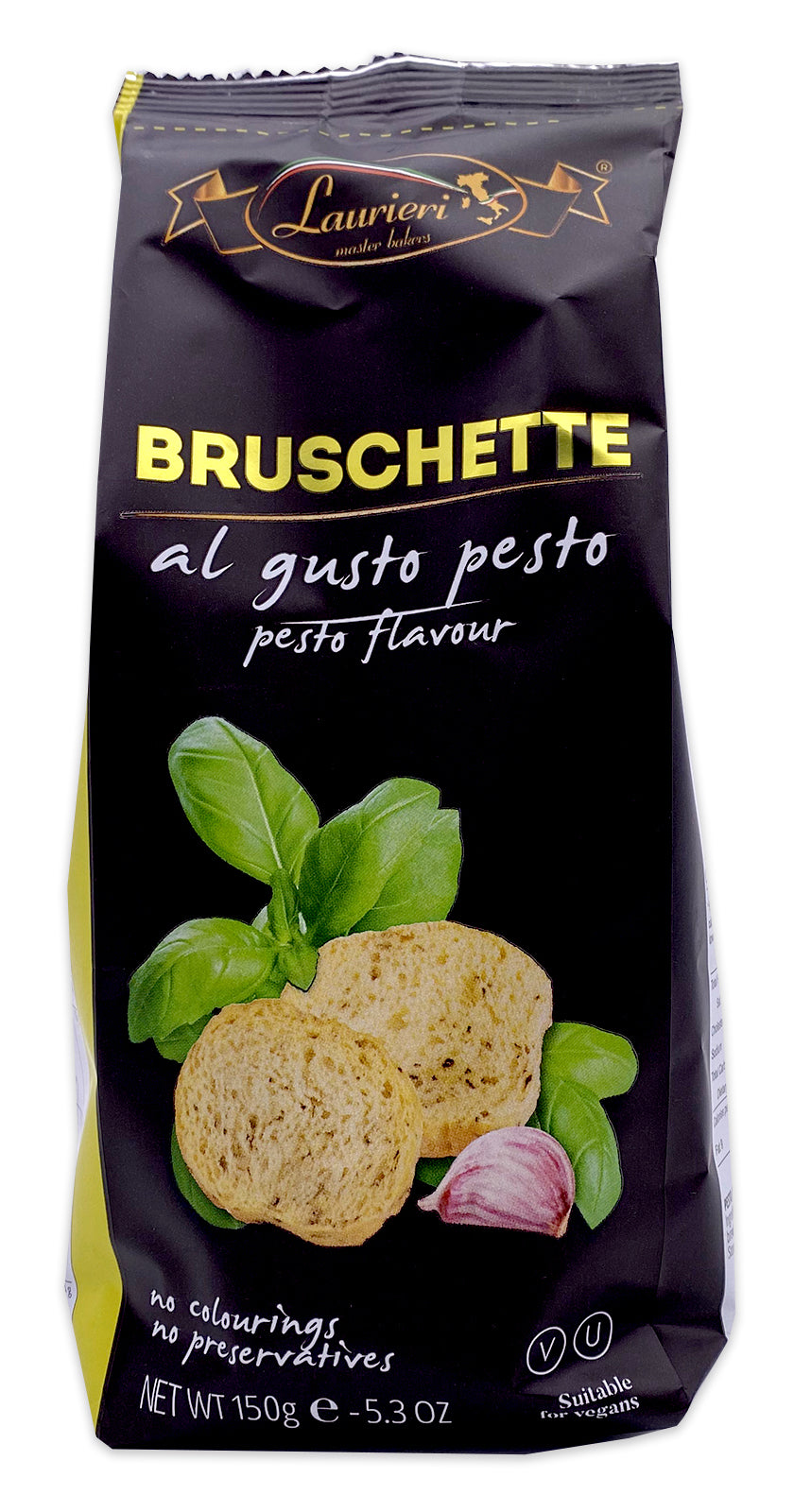 Laurieri Taralli Bruschette with Pesto 150g