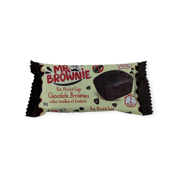 Mr Brownie Rich Moist Chocolate Brownies (2 Pack) 50g