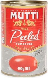 Mutti Whole Peeled Tomatoes 400g