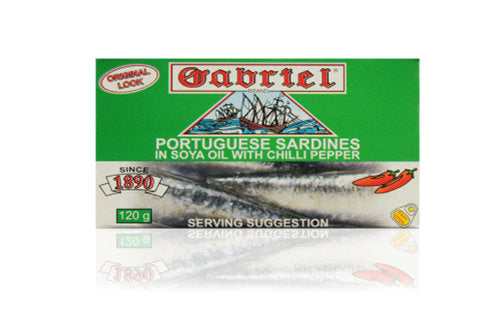 Gabriel Sardines in Vegetable Oil and Chilli Pepper 120g