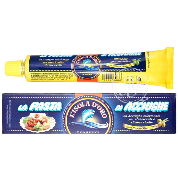 Lisola D;oro Anchovy Paste 60g