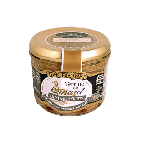 Jean Brunet Duck Pate with Truffle Juice 180g