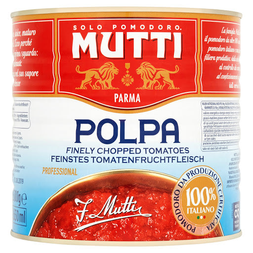 Mutti Finely Chopped Tomatoes 400g