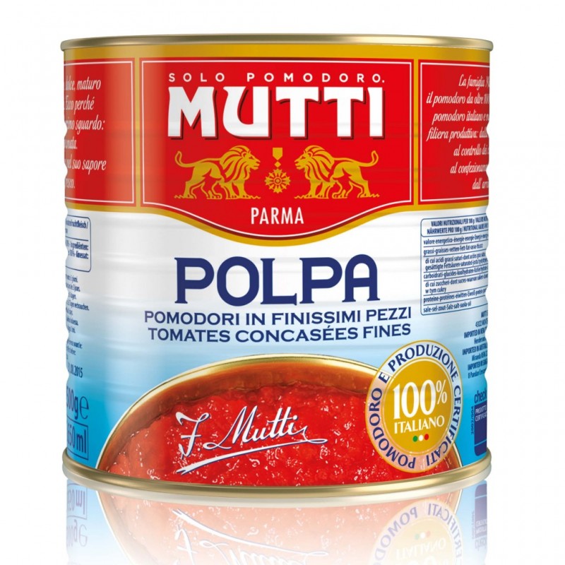Mutti Polpa di Pomodoro (chopped) 4100g