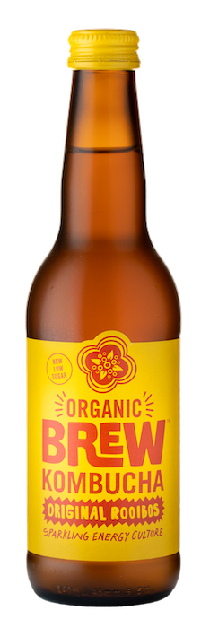 Organic Brew kombucha Original Rooibos 340ml