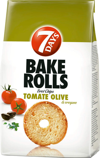 7 Days Bake Rolls with Tomato and Olive 150g