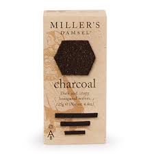 Millers Damsel Charcoal Crackers 125g