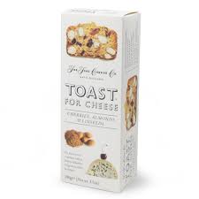 The Fine Cheese Co Toast for Cheese with Cherry,Almond and Linseeds 100g