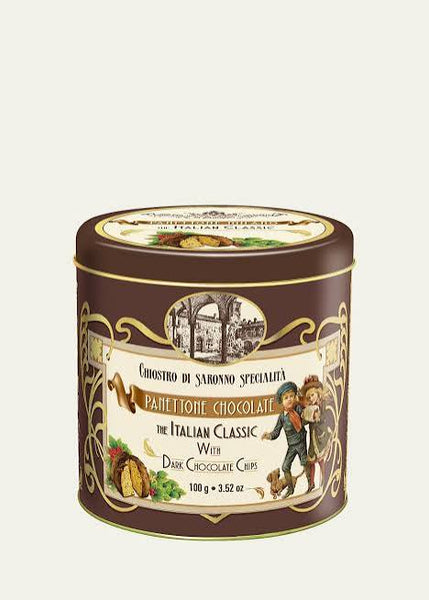 Lazzaroni Chocolate Chip Panettone Metal Tin Vintage Memories 100g