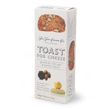 Fine Cheese Company Toast with Quince, Pecan Poppy Seeds 100g