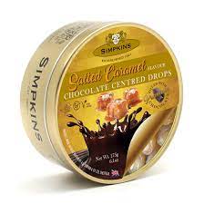 Simpkins Chocolate Centre Salted Caramel Drops 175g