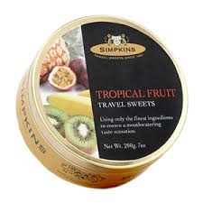 Simpkins Tropical Fruit Drops 200g