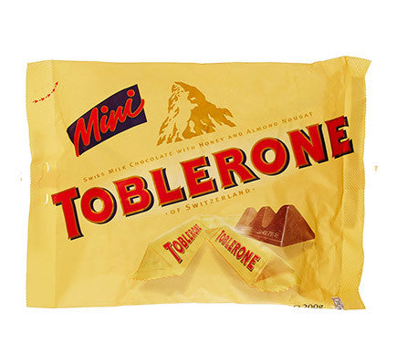 Toblerone Mini Mix Milk Chocolate  (65 Pieces)