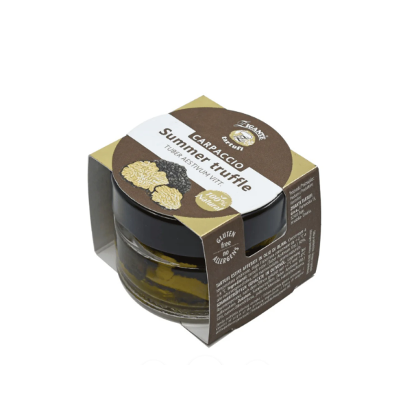 Truffle Zigante Sliced Black Truffles Carpaccio 40g