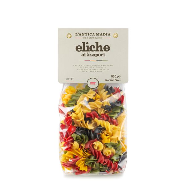 Pasta Antica Madia Eliche Gigante 5 Colours 500g