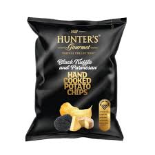 Hunters Black Truffle and Parmesan Chips 100g