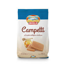 Divella Campetti Biscuits made with Honey 400g