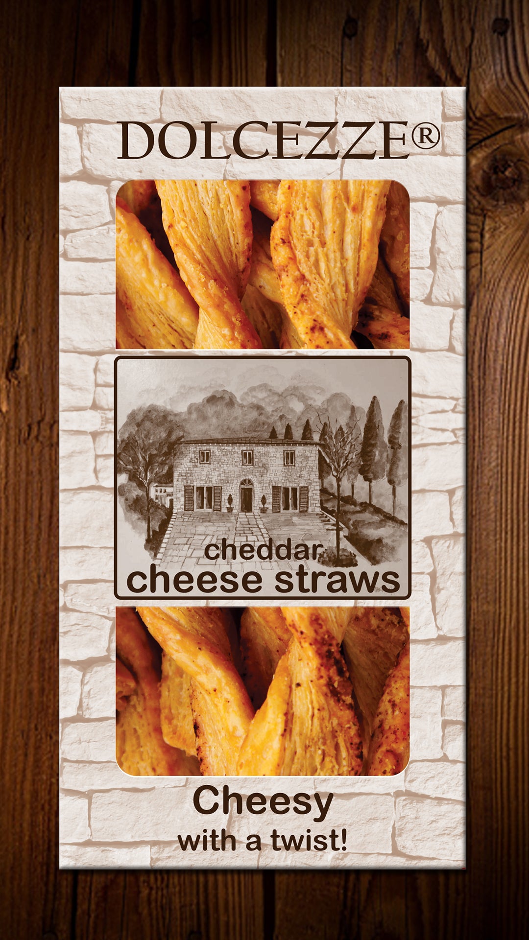 Dolcezze Cheddar Cheese Straws 120g