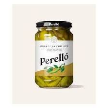 Perello Pickled Guindilla Chillies Hot 130g
