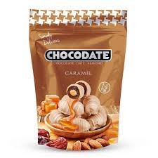 Chocodate Caramel Chocolates   70g