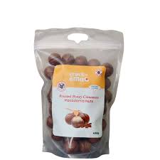 Crackamac Roasted Honey Cinnamon Macadamia Nuts 160g