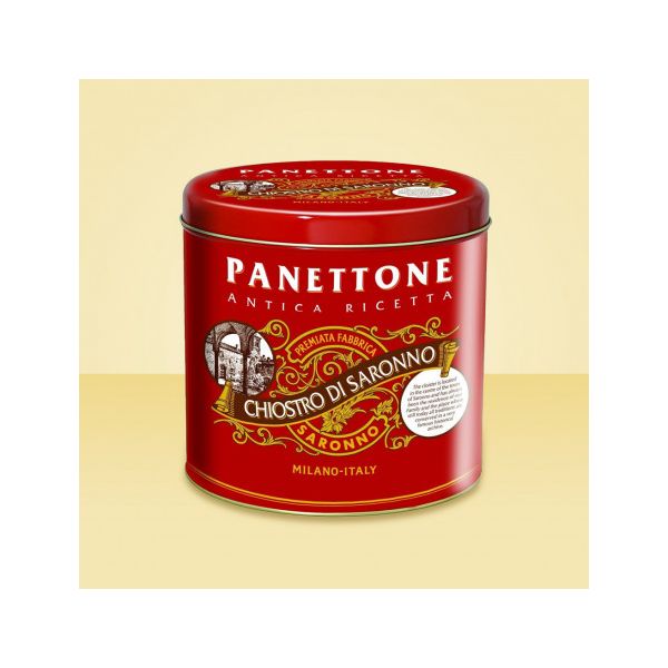 Chiostro di Saronno Panettone Classico Metal Tin 1000g