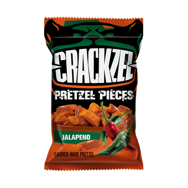 Crackzel Jalapeno Pretzel Pieces 85g