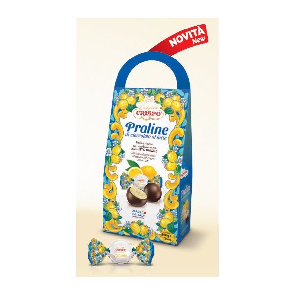 Crispo Chocolate lemon Pralines 200g