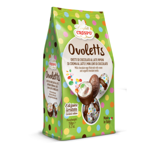 Crispo Eggs with Chocolate Cream and Smarties 150g