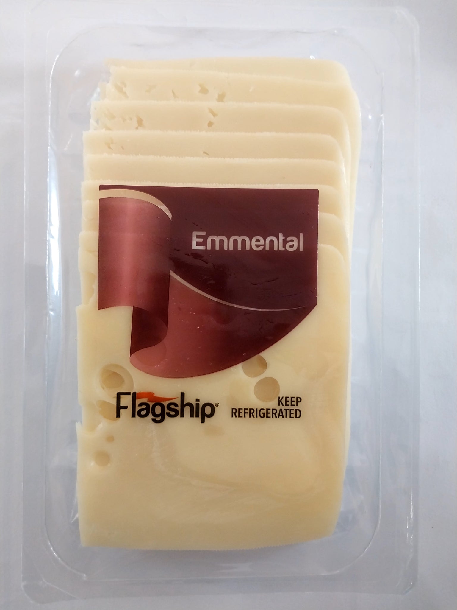 Flagship Emmental Cheese Slices 150g