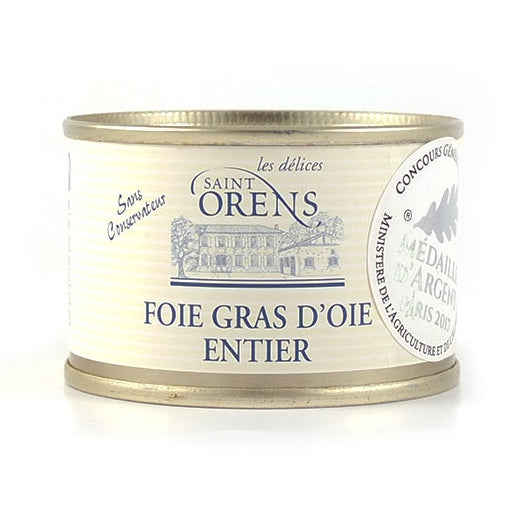St Orens Whole Duck Foie Gras 130g