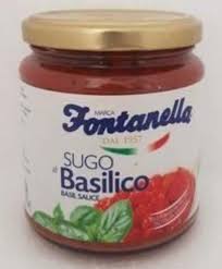 Fontanella Sugo Basilico 500g