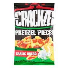 Crackzel Pretzel Pieces Garlic Bread 85g