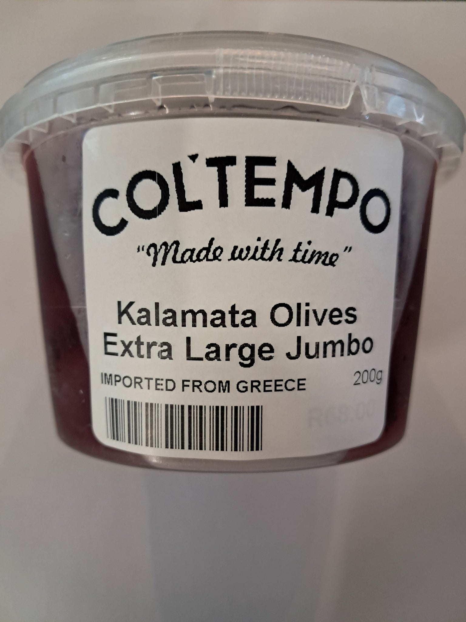 Coltempo Kalamata Olives Extra Large Jumbo (Imported from Greece) 200g