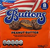 Keenans Peanut Butter Buttons 128g