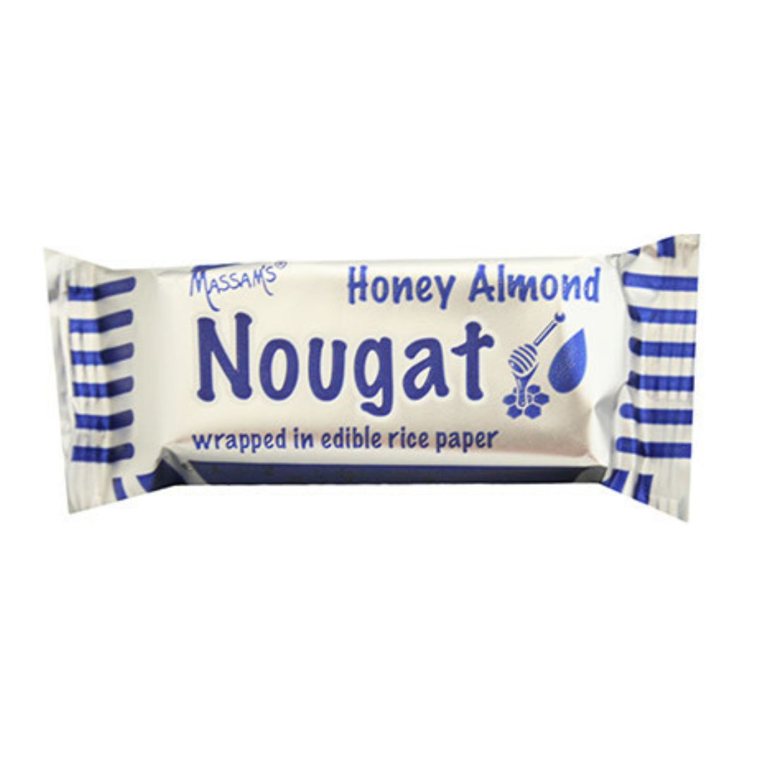 Massams Honey Almond Nougat 25g