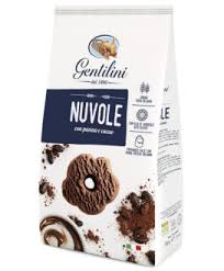 Gentilini Nuvolle Cream and Cocoa Biscuits 330g