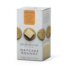 The Fine Cheese Co Crackers Oatcake Rounds 150g
