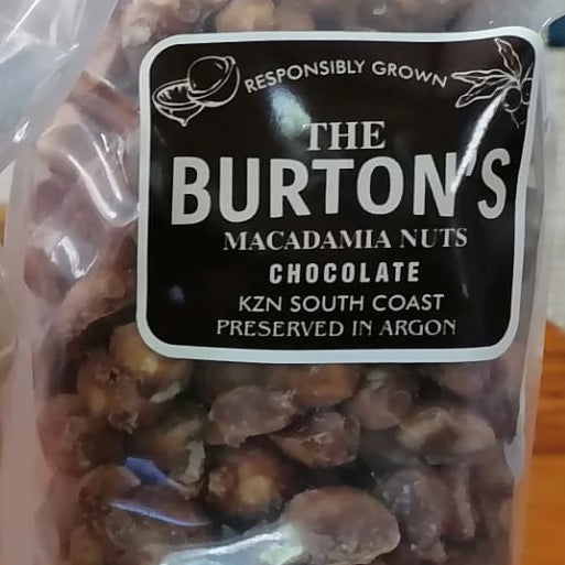 The Burtons Milk Chocolate Macadamia Nuts 50g