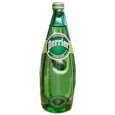 Perrier Water Glass Bottle 750ml