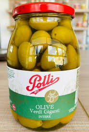 Polli Olive Denocciolate (Pitted Green Olives)  1kg