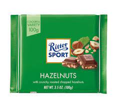 Ritter Sport Milk Chocolate with Hazelnuts 100g