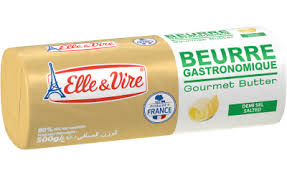 Elle & Vire Soft French Salted Butter  Roll 250g