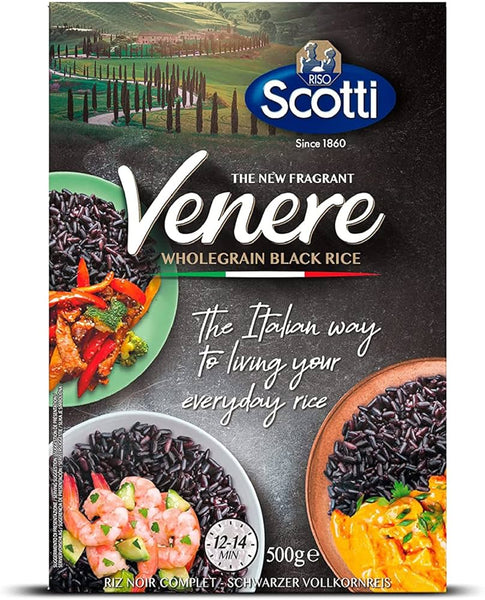 Scotti Venere Wholegrain Black Rice 500g