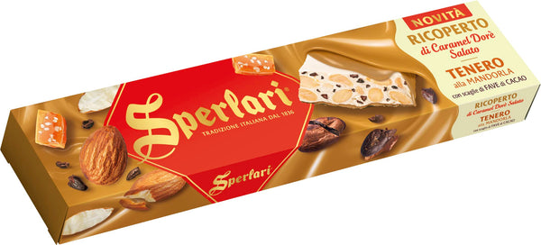 Sperlari Almond Nougat Coverered With Caramel 200g