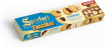 Sperlari Milk Chocolate with Hazelnut and Cookies 200g