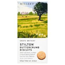 Millers Stilton Buttercrumb Biscuits 125g