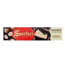 Sperlari Zanzibar Soft Hazelnut Nougat Covered with Dark Chocolate 200g