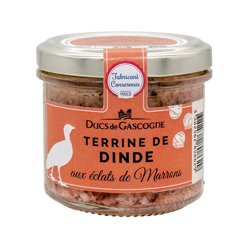 Ducs de Gascogne Turkey Terrine with Chestnuts 130g